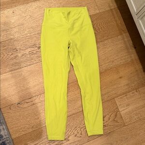 Lululemon Athletica Lime Green Leggings
